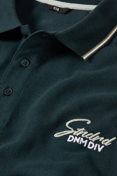 Herren - Poloshirt - dunkelgrün
