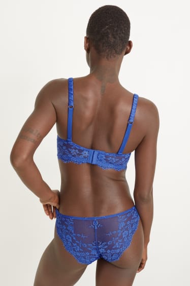 Women - Underwire bra - blue