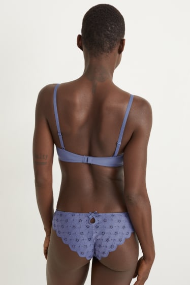 Damen - Slip - LYCRA® - blau