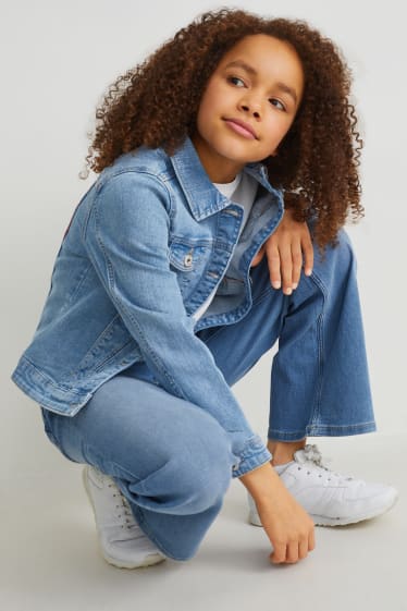 Bambini - Giacca di jeans - jeans azzurro