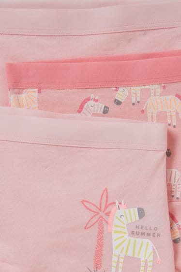 Kinder Mädchen - Multipack 4er - Boxershorts - rosa