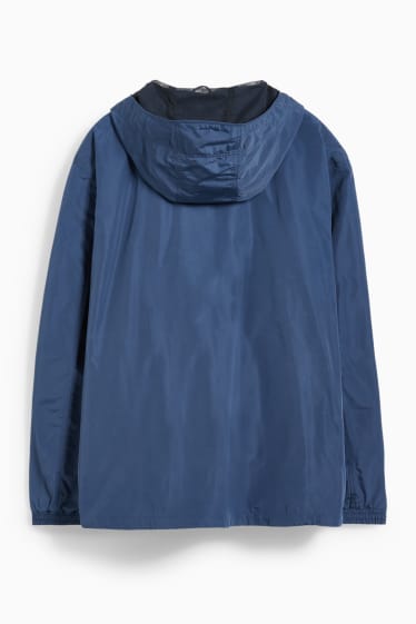 Men - Jacket with hood - dark blue