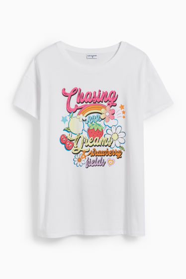 Damen - CLOCKHOUSE - T-Shirt - weiß