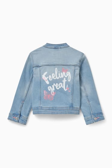 Bambine - Giacca di jeans - jeans azzurro