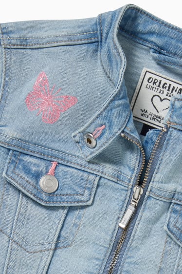 Bambine - Giacca di jeans - jeans azzurro