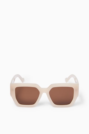 Mujer - Gafas de sol - blanco roto