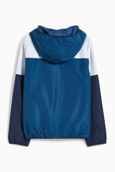 Enfants garçons - Veste à capuche - bleu foncé