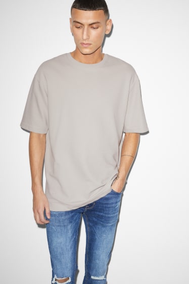 Uomo - T-shirt - color sabbia