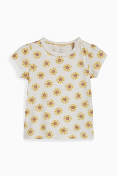 Baby Mädchen - Baby-Outfit - 2 teilig - hellbraun