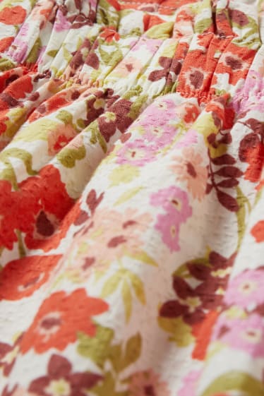 Nena - Pantalons curts - de flors - beix