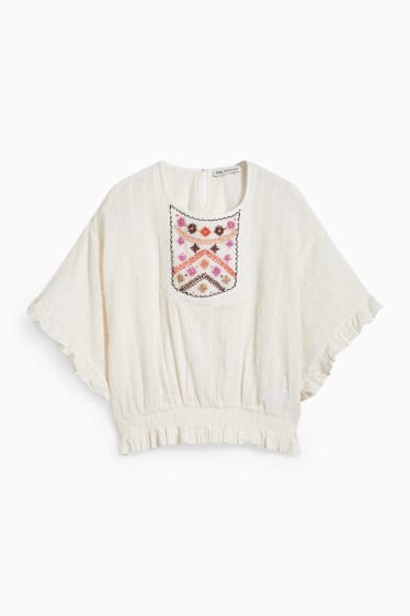 Bambine - Blusa - bianco crema