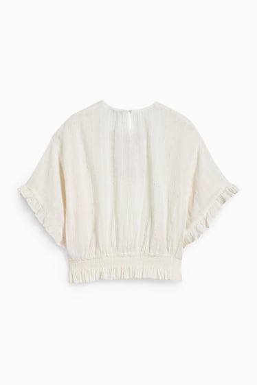 Bambine - Blusa - bianco crema