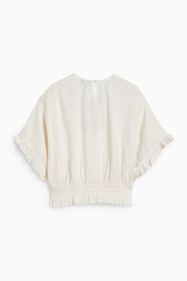 Bambini - Blusa - bianco crema