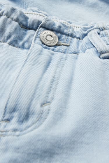 Kinder - Jeans-Shorts - hellblau