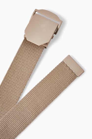 Hommes - Ceinture - beige