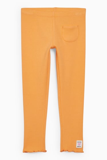 Children - Leggings - light orange