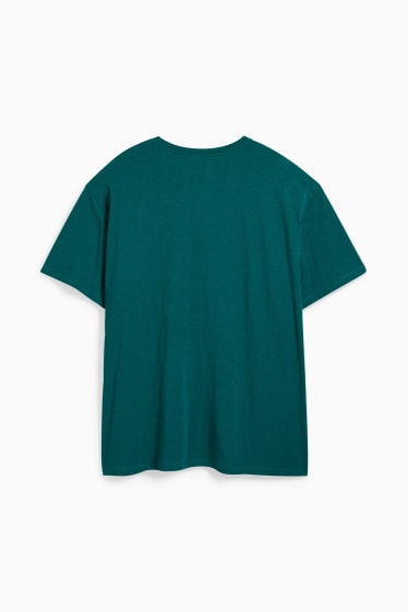 Uomo - T-shirt - verde scuro