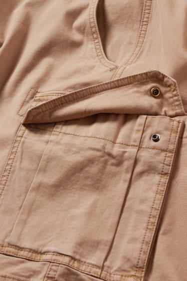 Hommes - Short cargo - taupe