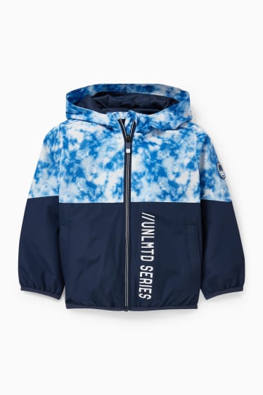 Kinderen: jongens - Jas met capuchon - donkerblauw