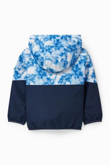 Kinderen: jongens - Jas met capuchon - donkerblauw