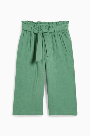 Dětské - Kalhoty - zelená