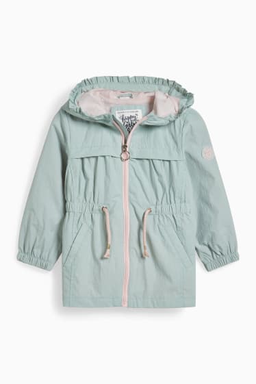 Niños - Chaqueta con capucha - verde menta