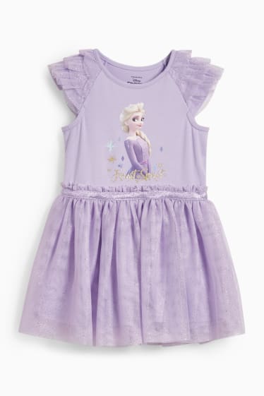 Children - Frozen - dress - violet