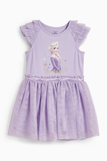 Enfants - La Reine des neiges - robe - violet