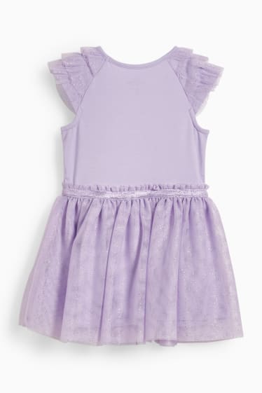 Niños - Frozen - vestido - violeta