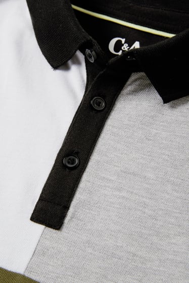 Kinder Jungen - Poloshirt - schwarz