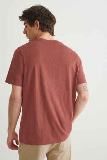 Men - T-shirt - brown