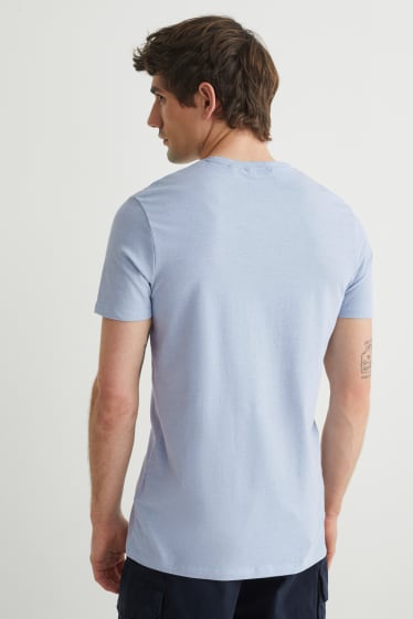 Uomo - T-shirt - azzurro