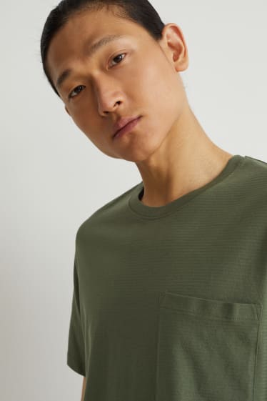 Heren - T-shirt - groen