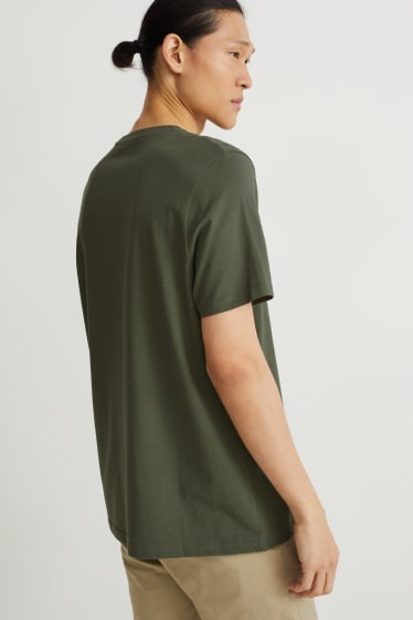 Heren - T-shirt - groen