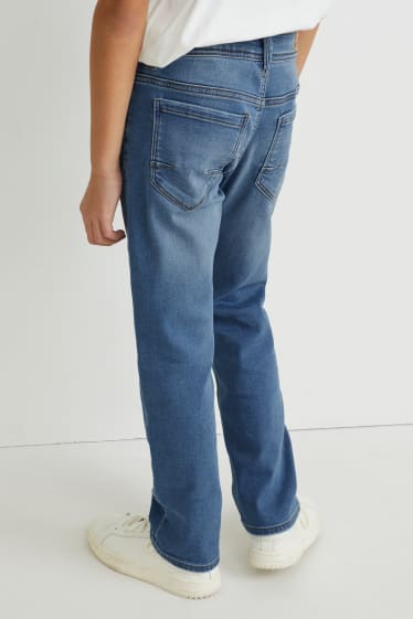 Kinderen - Straight jeans - jog denim - jeansblauw