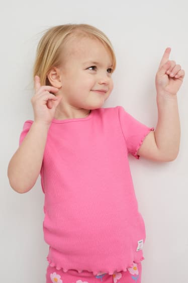 Copii - Tricou cu mânecă scurtă - roz