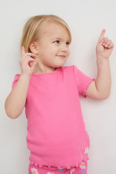 Bambini - Maglia a maniche corte - fucsia