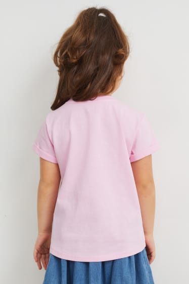 Kinder - Kurzarmshirt - pink