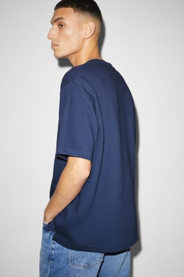 Hommes - T-shirt - bleu foncé