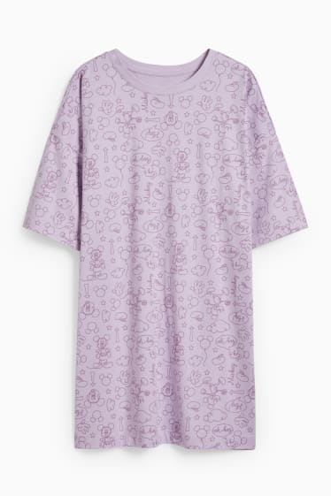 Damen - Bigshirt - Disney - hellviolett