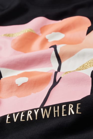 Mujer - Camiseta - negro