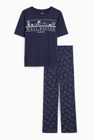 Damen - Pyjama - Disney - dunkelblau