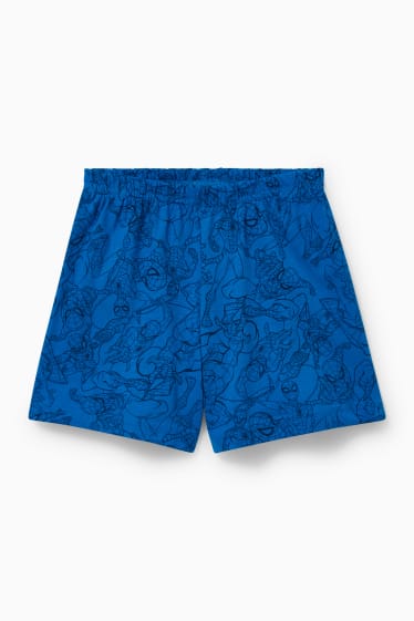 Kinder Jungen - Spider-Man - Shorty-Pyjama - blau
