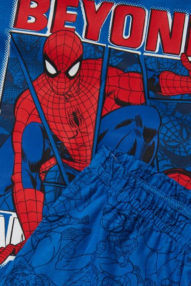 Enfants - Spider-Man - pyjashort - bleu