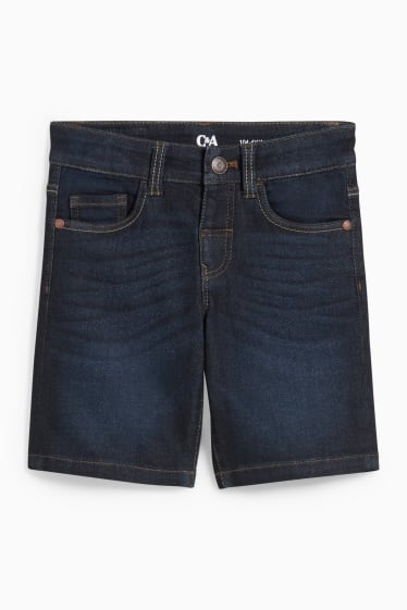 Kinder Jungen - Jeans-Bermudas - Jog Denim - dunkeljeansblau