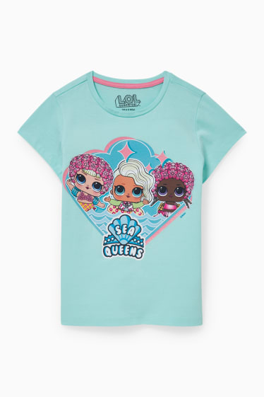 Kinder - L.O.L. Surprise - Shorty-Pyjama - 2 teilig - türkis