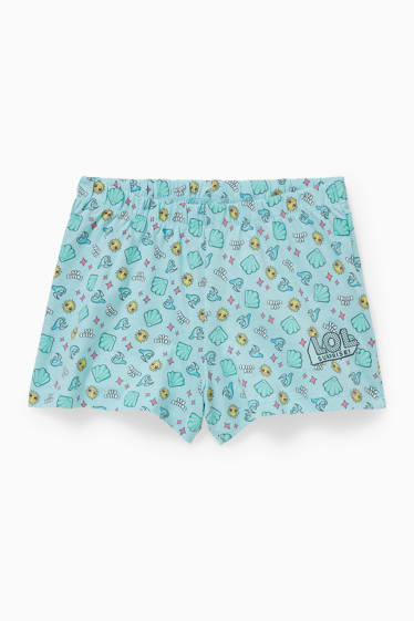Children Girls - L.O.L. Surprise - short pyjamas - 2 piece - turquoise