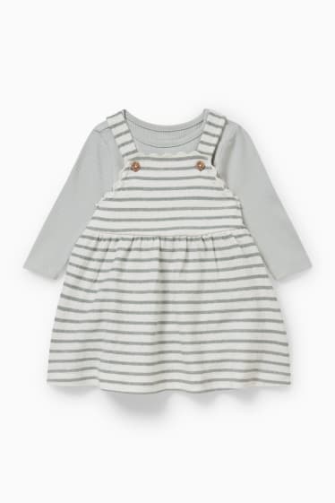 Baby Mädchen - Baby-Outfit - 2 teilig - mintgrün