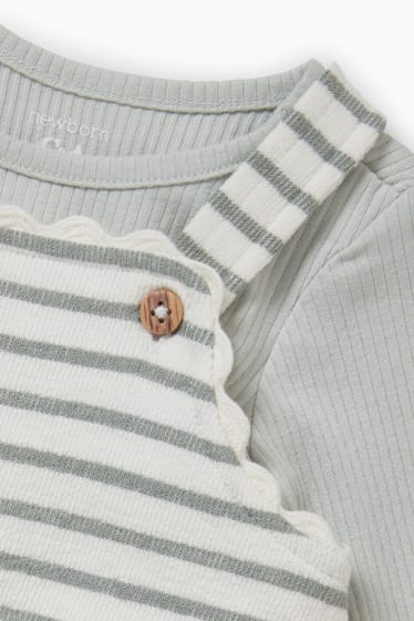 Babys - Baby-outfit - 2-delig - mintgroen