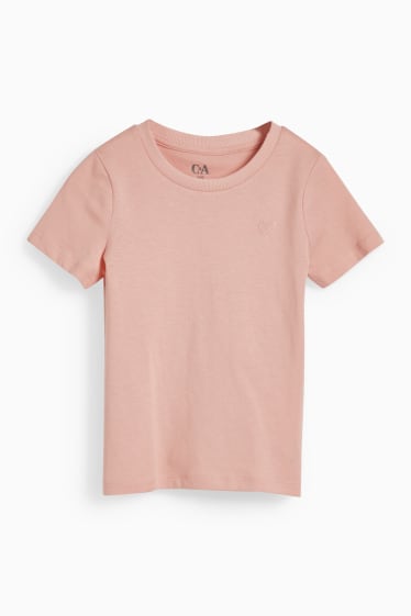 Kinder Mädchen - Kurzarmshirt - rosa